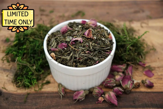 Persephone's Pomegranate Green Tea blend