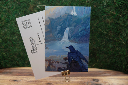 Indie and Selene Cliffs postcard