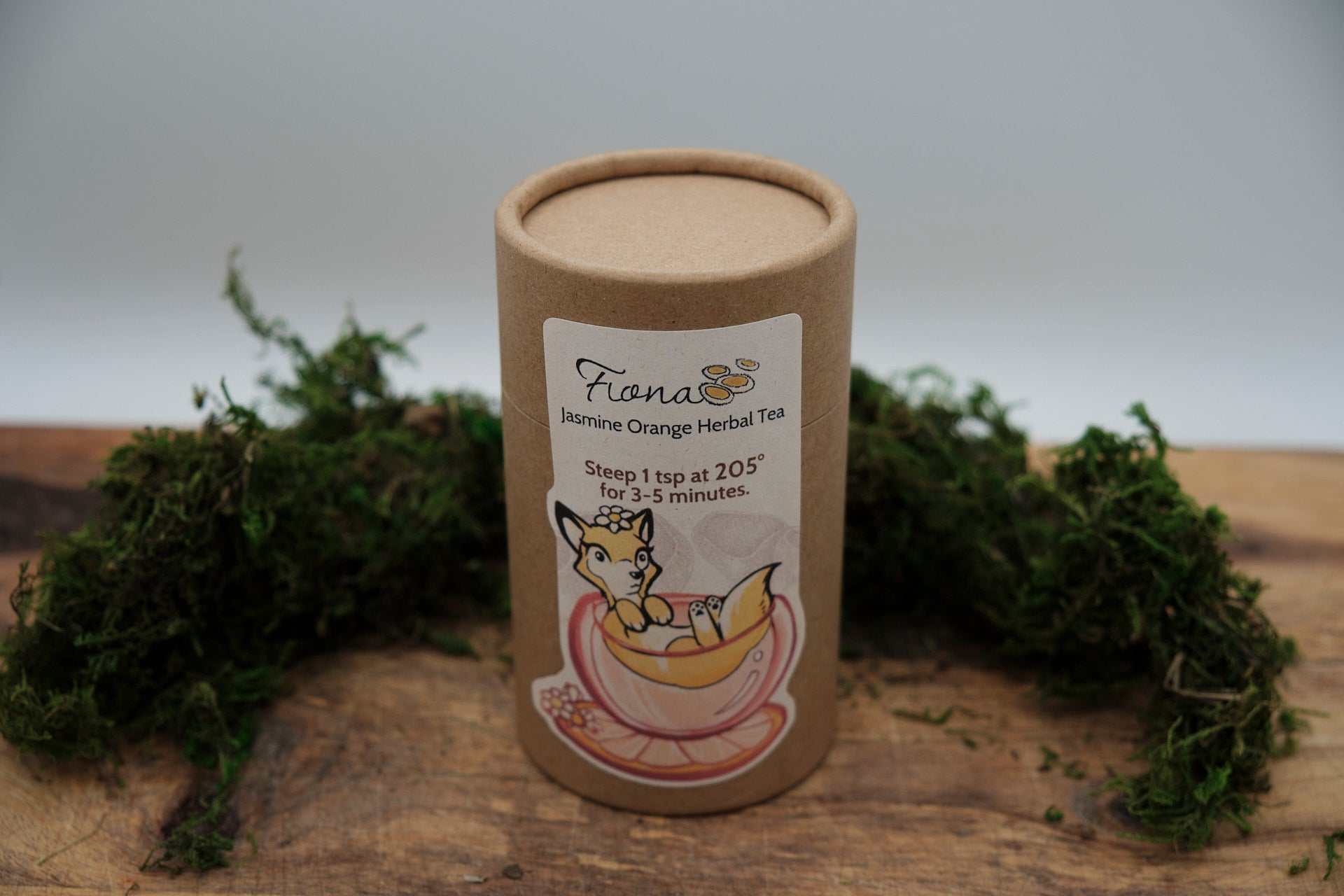 Fiona's Jasmine Orange Herbal Loose Leaf Tea full size