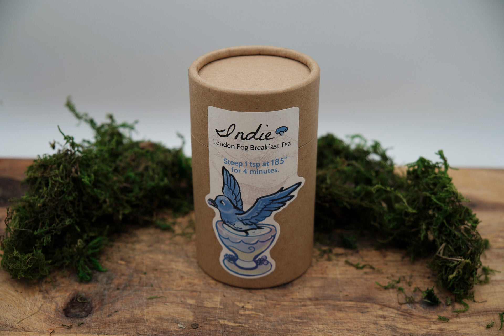 Té de hojas sueltas Earl Grey London Fog de Indie's 