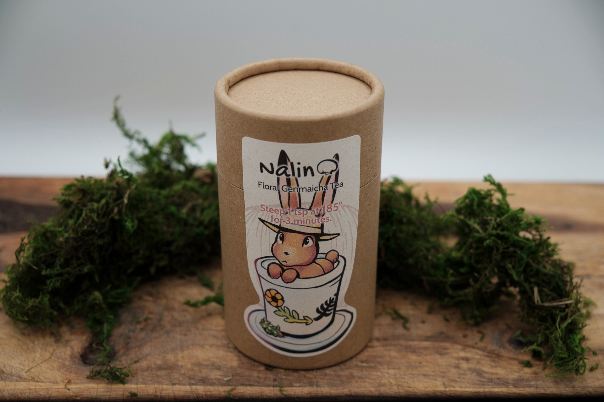 Té verde de hojas sueltas con sabor a frutos secos y flores de Nalin