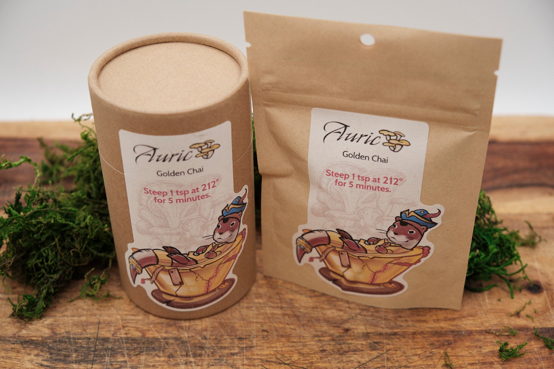 Auric's Golden Chai Herbal Loose Leaf Tea