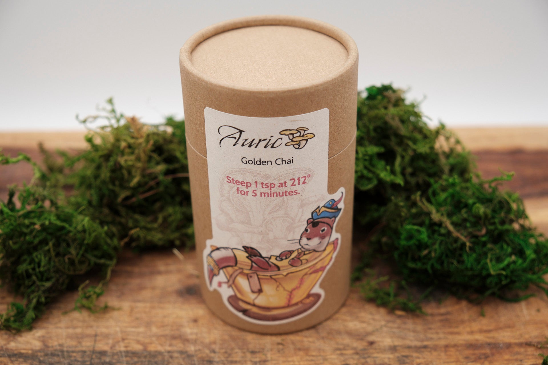 Auric's Golden Chai Herbal Loose Leaf Tea