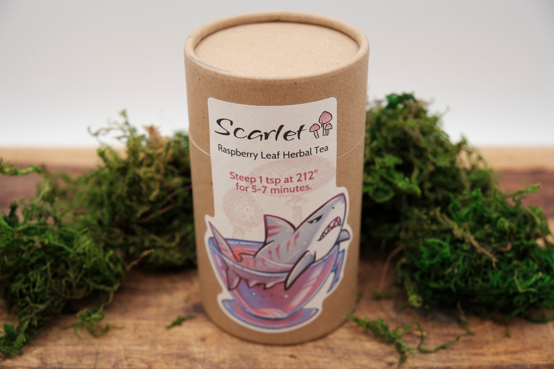 Scarlet's Raspberry Leaf Herbal Loose Leaf Tea