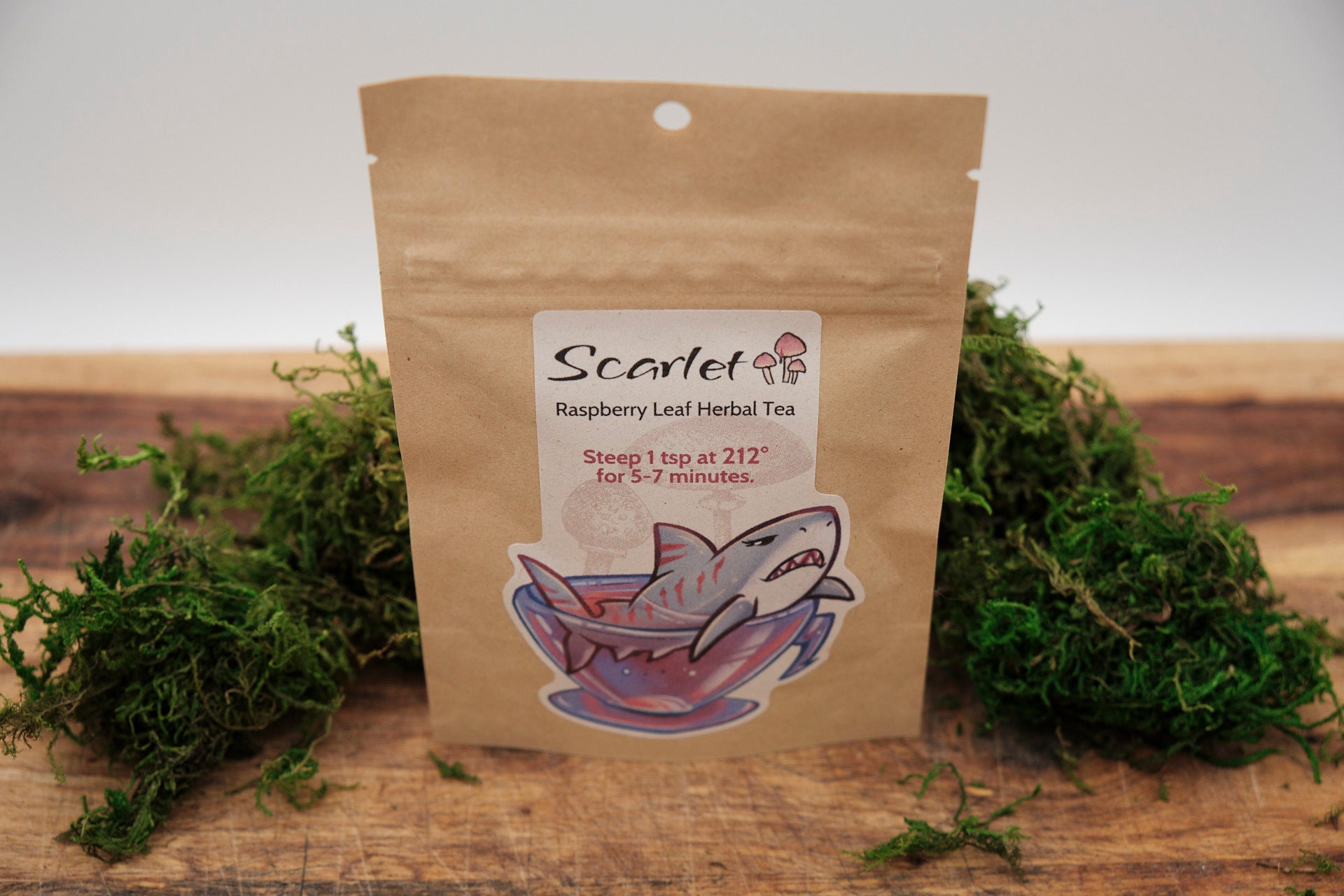 Scarlet's Raspberry Leaf Herbal Loose Leaf Tea