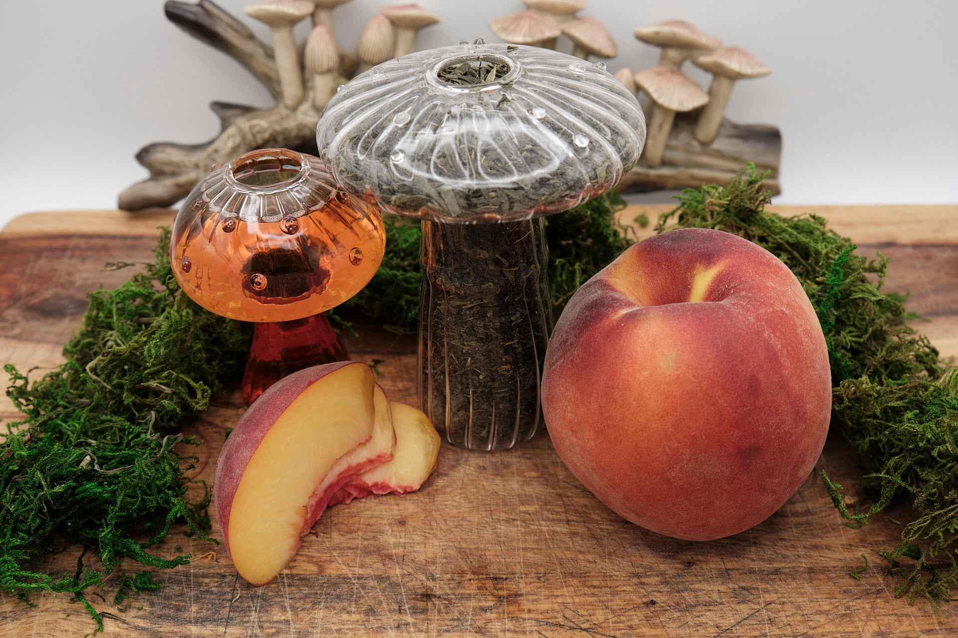 Lumi's Peach Green Loose Leaf Tea