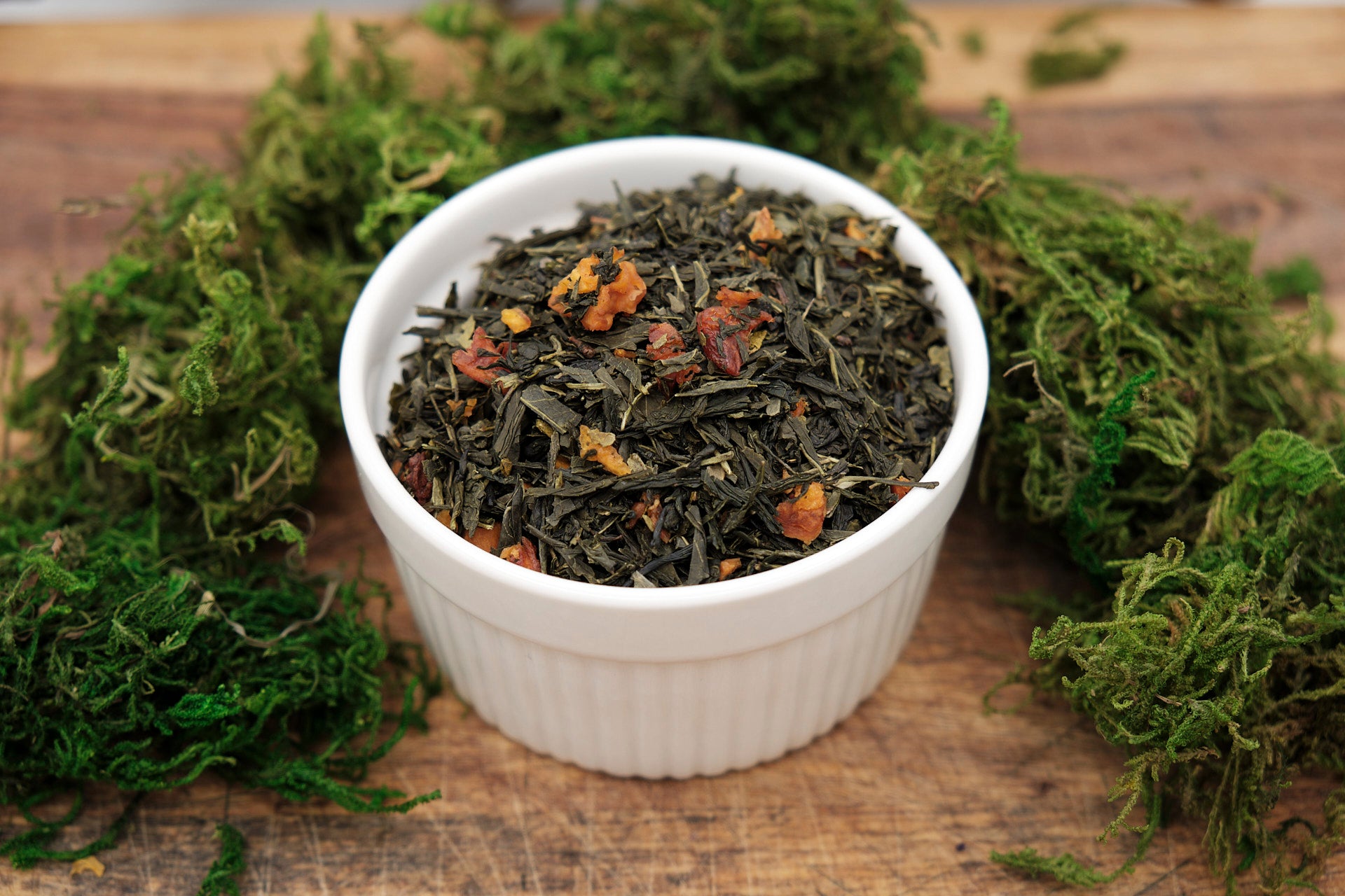 Lumi's Peach Green Loose Leaf Tea