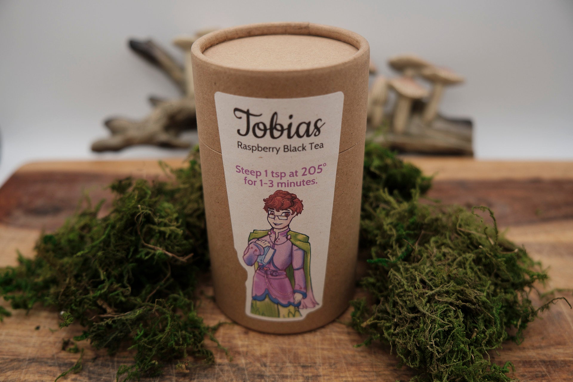 Tobias' Raspberry Black Loose Leaf Tea