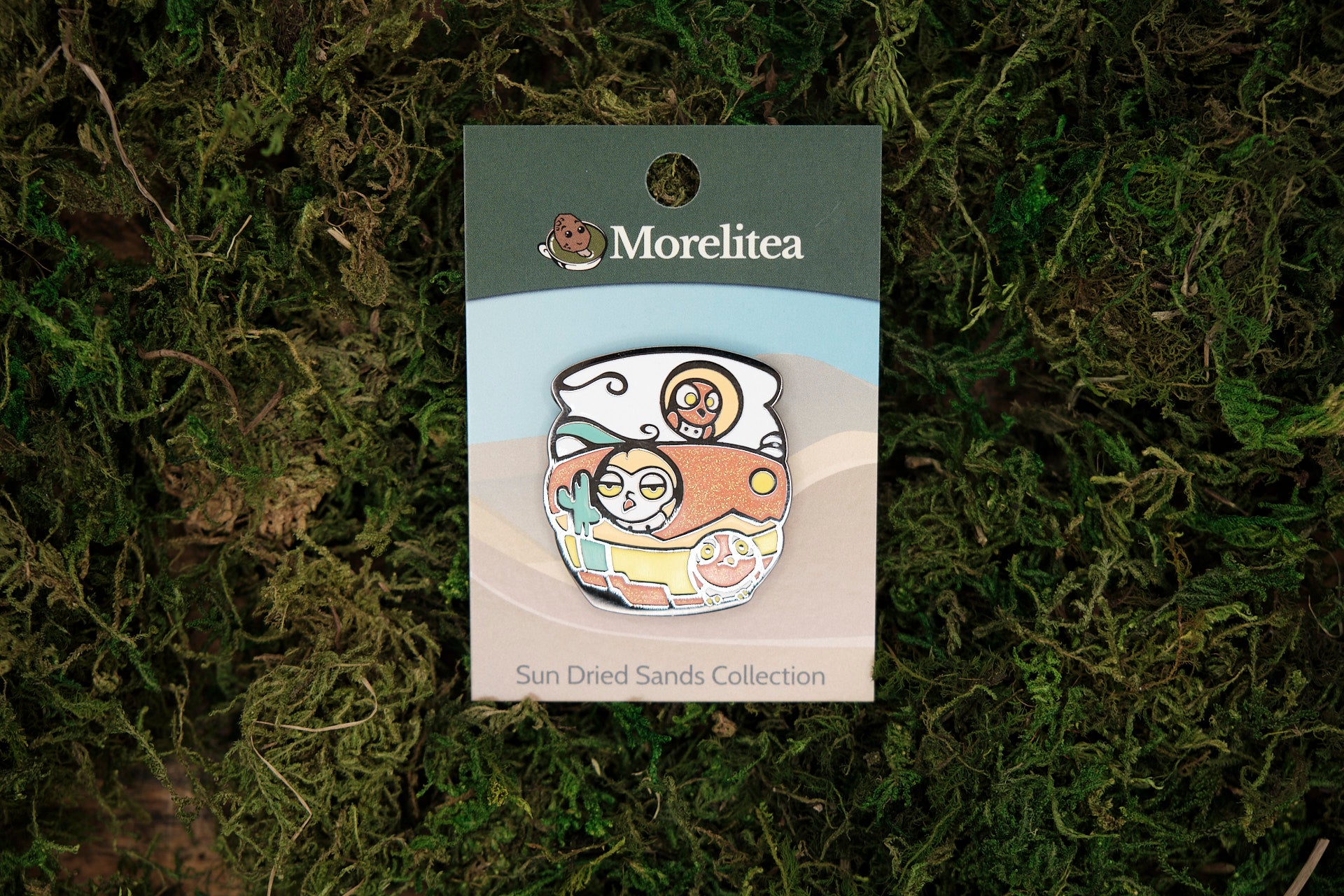 Pin de esmalte duro Amani