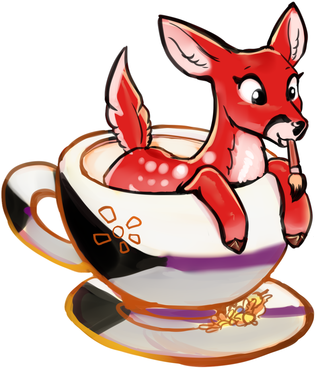 Amani Waterproof Vinyl Sticker