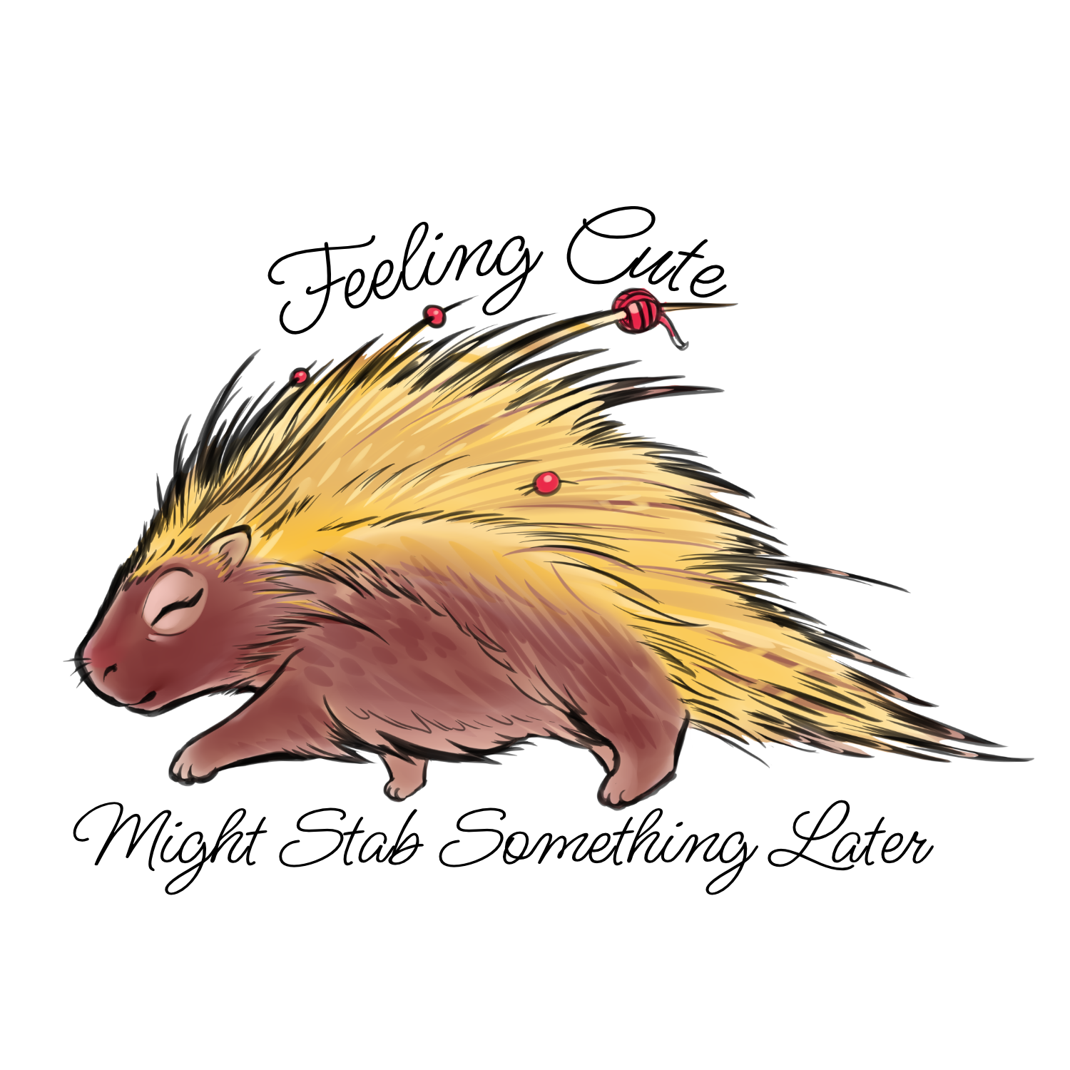 Midge Waterproof Vinyl Sticker