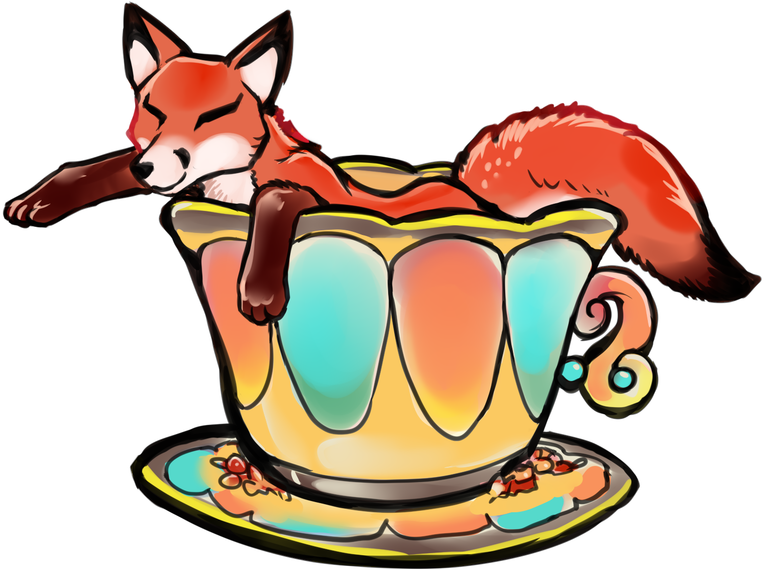 Rhys Waterproof Vinyl Sticker