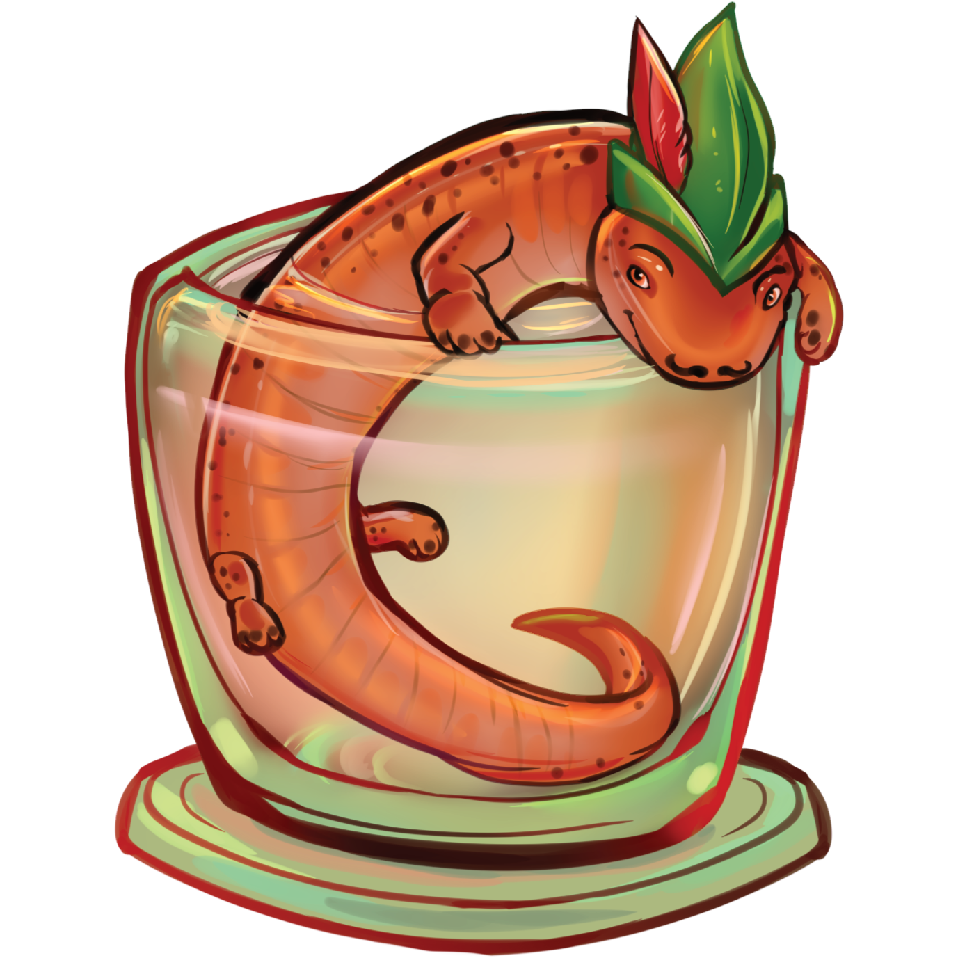 Pegatina de vinilo impermeable Kai