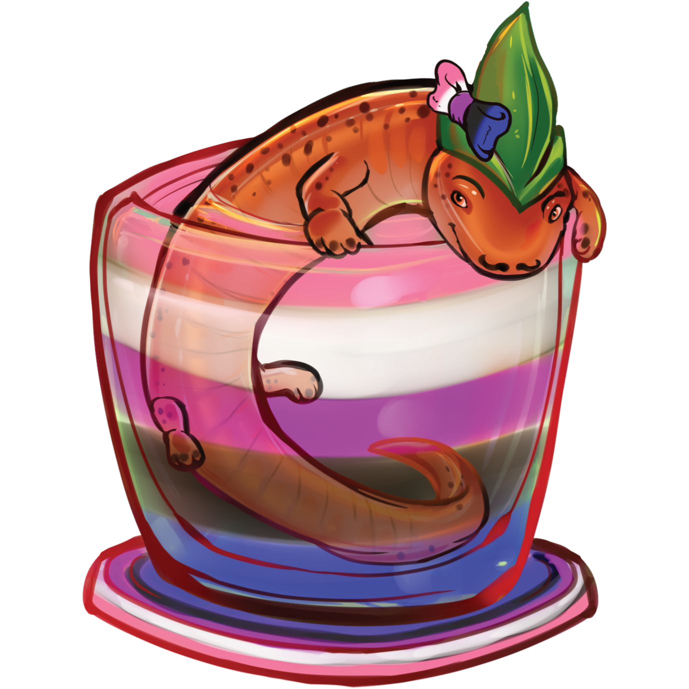 Pegatina de vinilo impermeable Kai