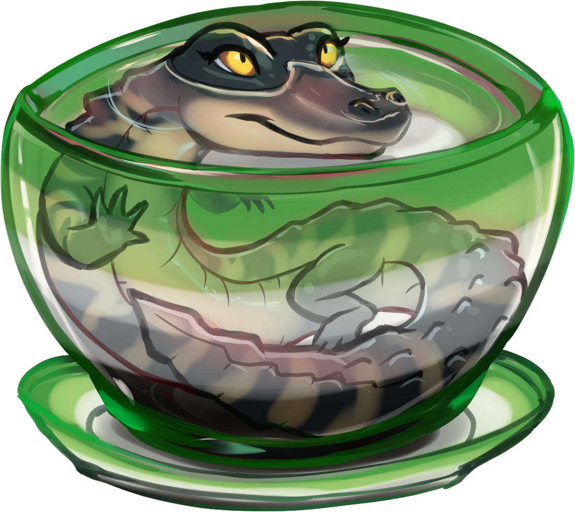 Auntie Croquese Waterproof Vinyl Sticker